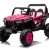 12V7A*2 30W*4 Four-Wheel Drive Leather Seat One Button Start, Forward And Backward, High And Low Speed, Music, Front Light, Power Display, Two Doors Can Open, 2.4G R / C, Seat Belt Four Wheel Absorber - Pink - Image 6