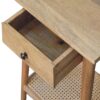 Woven End Table - Brown - Image 6