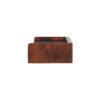 Floating Circle Bedside Table - Chestnut - Image 3