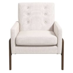 Cole - Comfortable Lounge Chair - Beige