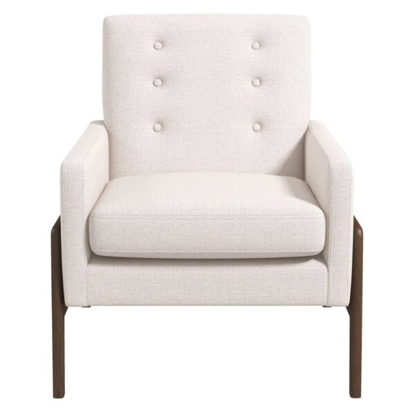 Cole - Comfortable Lounge Chair - Beige
