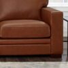 Dillon - Leather Loveseat - Brown - Image 4