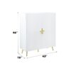 Gaines - High Gloss Accent Cabinet - White - Image 9