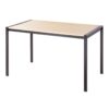 Fuji - Contemporary Dining Table - Black / Natural - Image 3