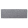 Contemporary Storage Ottoman Bench With Polyester Upholstery - Gray - Image 8