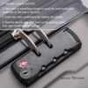 Expanable Spinner Wheel 2 Piece Luggage Set ABS Lightweight Suitcase With Tsa Lock 20" / 24" - Dark Gray - Image 9