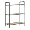 Itzel - Antique Bookshelf - Gray / Oak - Image 2