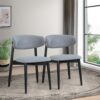 Korbin - Dining Chair (Set of 2) - Gray / Light Gray - Image 8