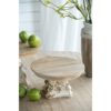 Cake Stand, Cake Plate With Magnesium Base - Cream / Brown - Image 7