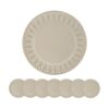 Polypropylene Charger Plate (Set of 8) - Cream - Image 2