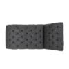 Chaise Lounge With Button Tufted Diamon Stitch - Charcoal - Image 6
