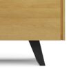 Lowry - TV Media Stand - Oak - Image 5