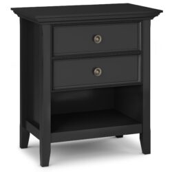 Amherst - Bedside Table - Black
