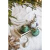 Christmas Ball Ornaments, Glass Decorative Hanging Ball Christmas Tree Ornaments, For Holiday Party Decorations (Set of 6) - Green - Image 4