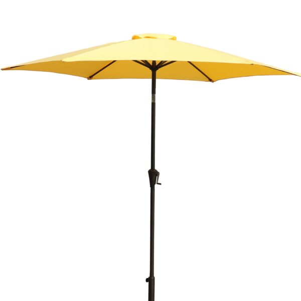 9' Pole Umbrella With Carry Bag - Yellow