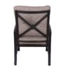 Modern Dining Chair With Back And Seat Cushion (Set of 2) - Antique Bronze - Image 2