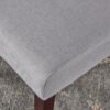 Sophisticated Tufted Dining Chair (Set of 2) With High Back And Birch Wood Legs - Light Gray - Image 5