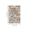 Sphinx - Indoor & Outdoor Washable Non - Slip Accent Rug - Cream / Brown - Image 6