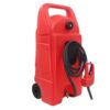25 Gallon Gas Caddy With Wheels Fuel Transfer Tank Gasoline Diesel Can Fuel Storage Tank For Automobiles ATV Car Mowers Tractors Boat Motorcycle - Red - Image 5