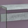 Accent Console Table For Entryway, Contemporary - Gray - Image 2