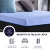 Refresh - 12" King Size Flex Head Latex Foam Hybrid Mattress And Adjustable Base Bundle - Blue - Image 18