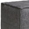 Brody - Square Pouf - Distressed Black - Image 3