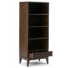 Harper - Bookcase With Storage - Walnut Brown - Image 2