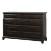 9 Drawer Dresser - Mahogany - Image 3