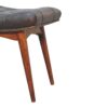 Harbour Footstool - Chestnut - Image 9