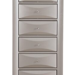 Marilla - 7 Drawer Lingerie Chest - Silver Champagne