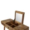 Round Dressing Table - Oak - Image 7