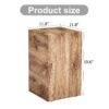 Modern Coffee Table With Wood Grain Texture And Stylish Design - Wood - Image 3