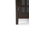 Bedford - Medium Storage Cabinet - Dark Tobacco Brown - Image 5
