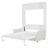Full Size Murphy Wall Bed With Cushion - White - Image 2