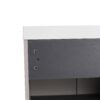 Contemporary Freestanding Bathroom Vanity With 2 Soft Close Cabinet Doors, Excluding Sink - Khaki - Image 13