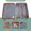 5 Piece Set (20"24"28 +A Travel Bag And A Toiletry Bag), Pp Hardshell Carry On Luggage Set With Tsa Lock Carry On Suitcase Luggage Durable Suitcase - Green - Image 10