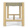 Dahlia - Outdoor Indoor Bench - Natural Taupe - Image 3