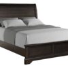 King Sleigh Bed - Mahogany - Image 4