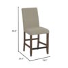 Zeph - Upholstered Barstools (Set of 2) - Brown - Image 5
