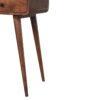 Curved Console Table - Caramel - Image 7