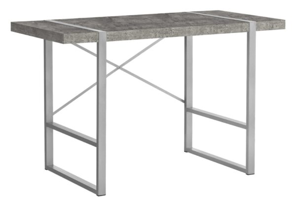 Computer Desk For Home Office, Laptop, Contemporary And Modern - Gray