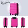 Hardshell Luggage Sets 20" / Bag Spinner Suitcase With Tsa Lock Lightweight - Pink - Image 6