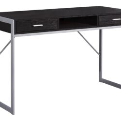 Computer Desk For Home Office, Storage Drawers, Contemporary & Modern - Espresso