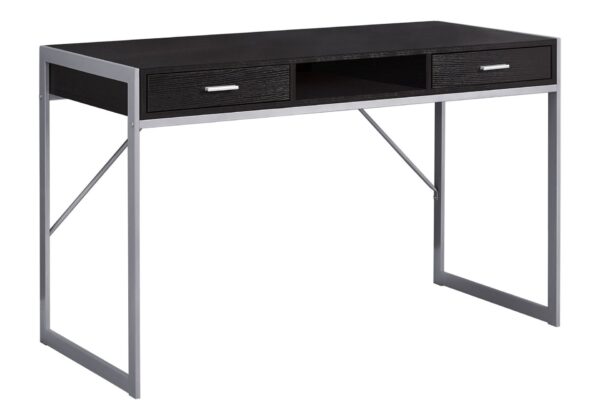 Computer Desk For Home Office, Storage Drawers, Contemporary & Modern - Espresso