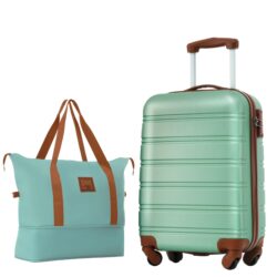 Hardshell Luggage Sets 20" / Bag Spinner Suitcase With Tsa Lock Lightweight - Green