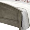King Bed With Versatile Design Stylish - Gray - Image 6