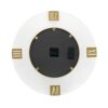 Round Moving Gear Roman Numeral Clock - Multicolor - Image 13