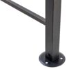 Grill Gazebo 8X5Ft, Outdoor Patio Canopy, Bbq Shelter With Steel Hardtop And Side Shelves - Black - Image 9
