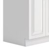 Darwin - Deluxe Laundry Cabinet With Pull-Out Faucet And Stainless Steel Sink - White - Image 6