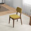 Carlos - Solid Back Side Chair (Set of 2) - Dark Yellow - Image 9